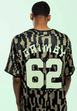 Grimey Camiseta Baseball Lucky Dragon Mesh - Black - Ss24 Hot
