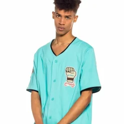 Grimey Camiseta De Baseball Day Dreamer - Blue- Spring 22 Cheap