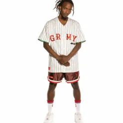 Grimey Camiseta De Baseball "The Loot - El Botin" - White - Spring 21 Discount