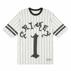 Grimey Camiseta De Football Causing Panic Heavyweight - Off White - Ss24 Clearance