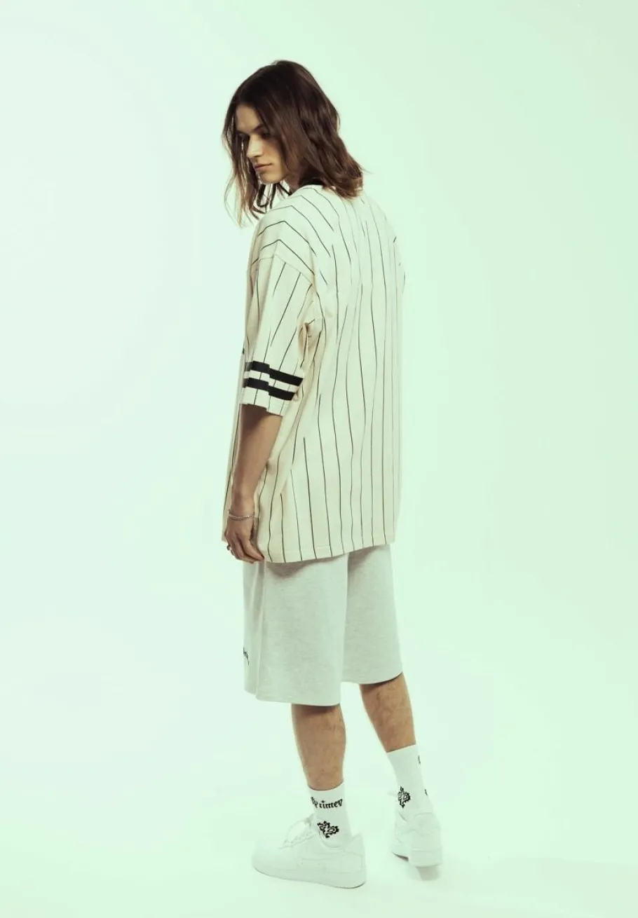 Grimey Camiseta De Football Causing Panic Heavyweight - Off White - Ss24 Clearance