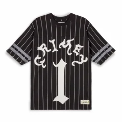 Grimey Camiseta De Football Causing Panic Heavyweight - Black - Ss24 Online