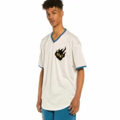 Grimey Camiseta De Mesh Trespass - White- Summer 22 Store
