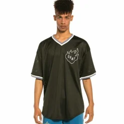 Grimey Camiseta De Mesh Trespass - Black - Summer 22 Sale