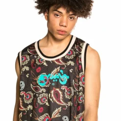 Grimey Camiseta De Tirantes "Hope Unseen" All Over Print Mesh - Black - Summer 21 Shop