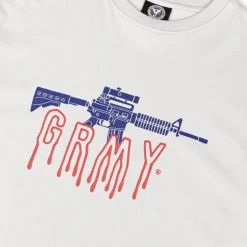 Grimey Camiseta Back At You Regular - White - Fw23 Cheap