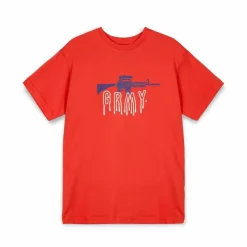 Grimey Camiseta Back At You Regular - Red - Fw23 Cheap