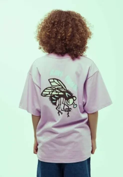Grimey Camiseta Bloodsucker Oversized Heavyweight - Purple - Ss24 Best Sale