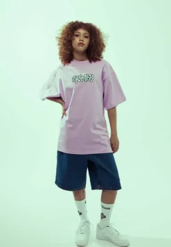 Grimey Camiseta Bloodsucker Oversized Heavyweight - Purple - Ss24 Best Sale