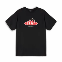 Grimey Camiseta Burn In Flames Regular - Black - Ss24 Flash Sale