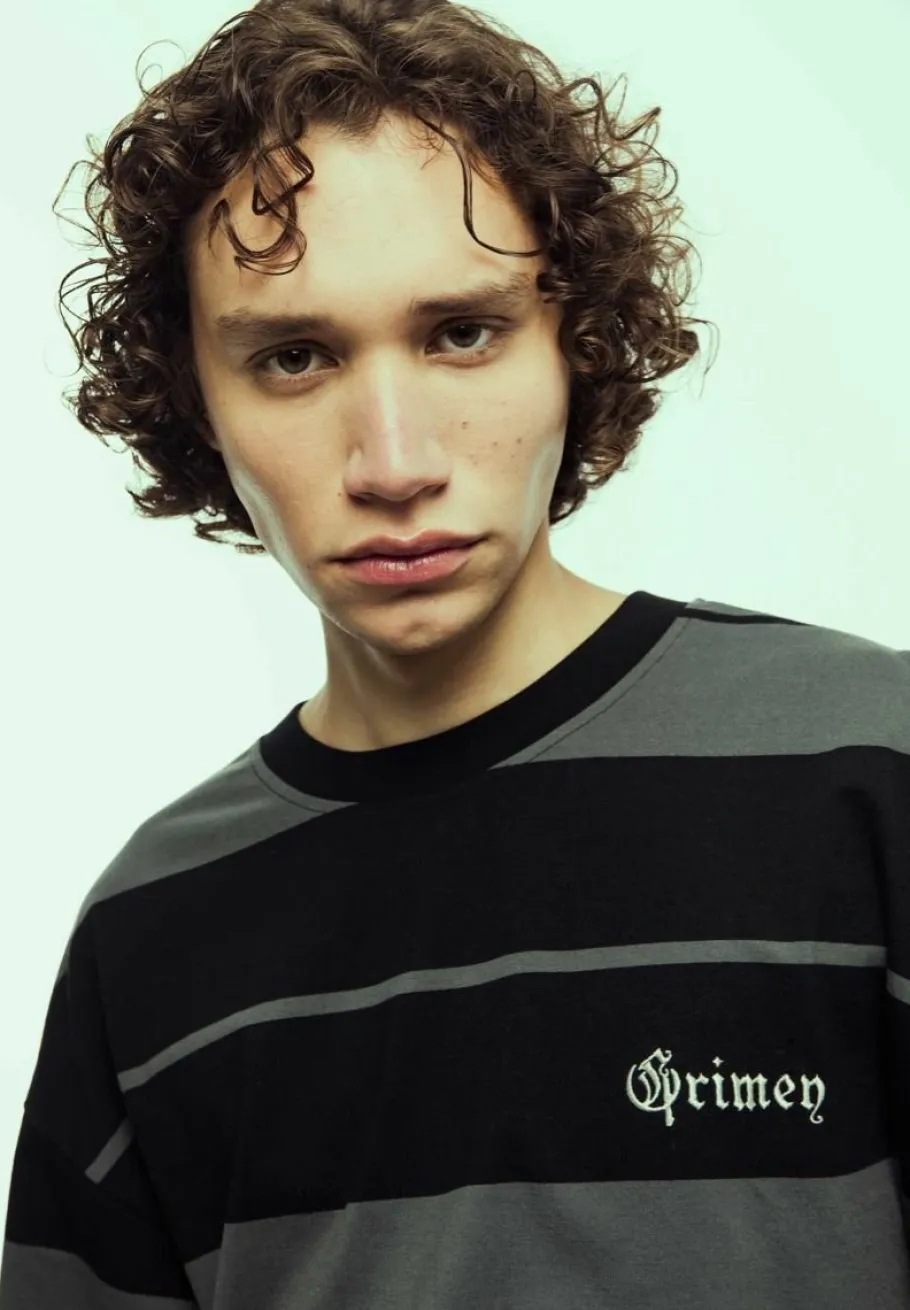 Grimey Camiseta Causing Panic Oversized - Grey - Ss24 New