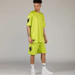 Grimey Camiseta Cloven Tongues Mesh - Fluor Lime - Summer 23 Hot