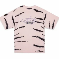 Grimey Camiseta Cloven Tongues All Over Print Oversized - Cream - Summer 23 Hot