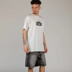 Grimey Camiseta Cloven Tongues Grmy Regular - Sport Grey - Summer 23 Sale
