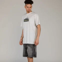 Grimey Camiseta Cloven Tongues Grmy Regular - Sport Grey - Summer 23 Sale