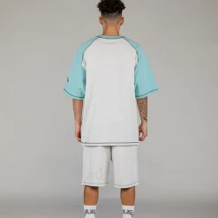 Grimey Camiseta Fire Route Bicolor Oversized - Blue - Spring 23 Discount