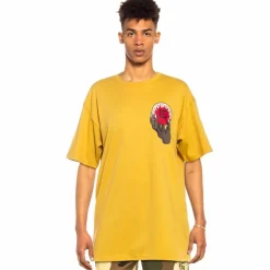 Grimey Camiseta "Glorified" - Mustard - Spring 22 Outlet