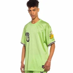 Grimey Camiseta "Jungle Punch" Mesh - Green - Spring 22 Outlet