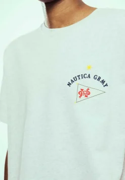 Grimey Camiseta Mighty Harmonist Nautica X Grmy - Sport Grey - Ss24 Shop