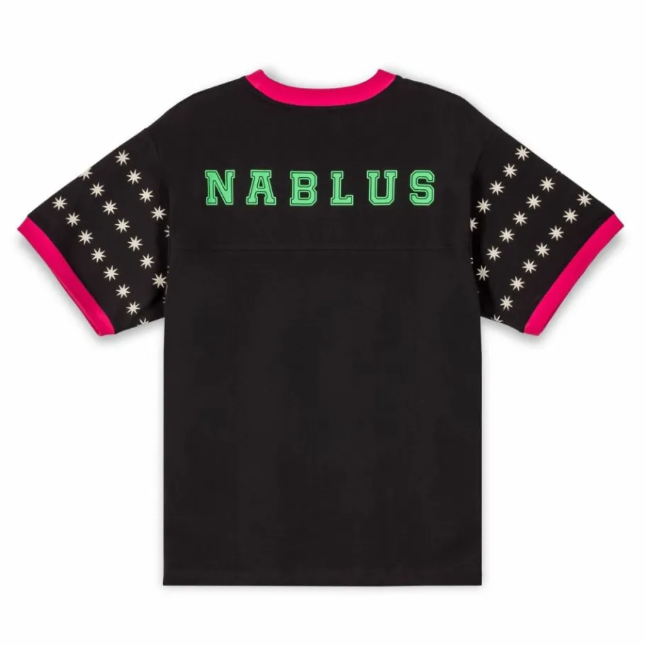 Grimey Camiseta Nablus Oversized Heavyweight - Black - Fw23 Fashion