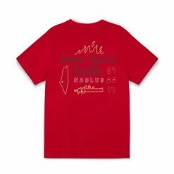 Grimey Camiseta Nablus Stones Regular - Dark Red - Fw23 New