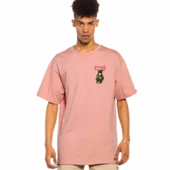 Grimey Camiseta "Nine Winds The Whiskey Jar" - Brown - Spring 22 Fashion