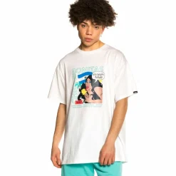 Grimey Camiseta "Pupuseria" - White - Summer 21 Clearance