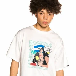 Grimey Camiseta "Pupuseria" - White - Summer 21 Clearance