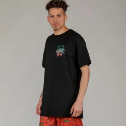 Grimey Camiseta The Bali-Hai Regular - Black - Spring 23 Flash Sale