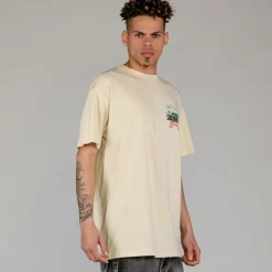 Grimey Camiseta The Bali-Hai - Cream - Spring 23 Clearance