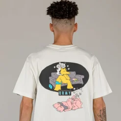 Grimey Camiseta The Basic Instinct Regular - White - Summer 23 Cheap