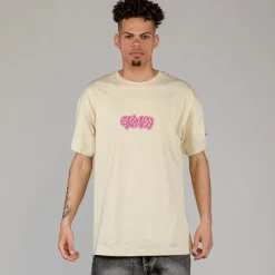 Grimey Camiseta The Brute Force Regular - Cream - Summer 23 Outlet