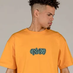 Grimey Camiseta The Brute Force Regular - Orange - Summer 23 Hot