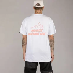 Grimey Camiseta The Burn Away Tee - White - Winter 22 Shop