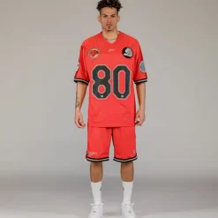 Grimey Camiseta The Clout Mesh Football - Red - Spring 23 Cheap