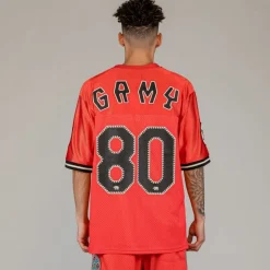 Grimey Camiseta The Clout Mesh Football - Red - Spring 23 Cheap