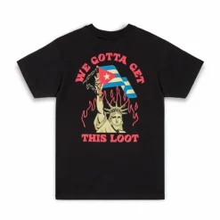 Grimey Camiseta The Cuban Linx Regular - Black - Fw23 Clearance