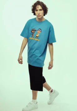 Grimey Camiseta The Lords Regular - Blue - Ss24 Cheap