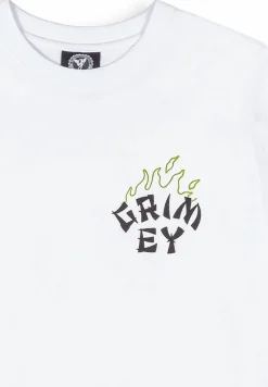 Grimey Camiseta The Lucky Dragon - White - Ss24 Outlet