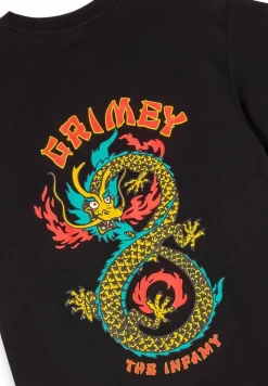 Grimey Camiseta The Lucky Dragon - Black - Ss24 Shop