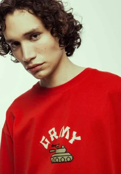 Grimey Camiseta The Move On Over (Lucky Dragon) - Red - Ss24 New