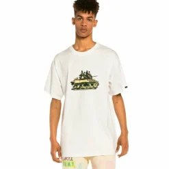 Grimey Camiseta "The Peace Machine" - White - Summer 22 Cheap