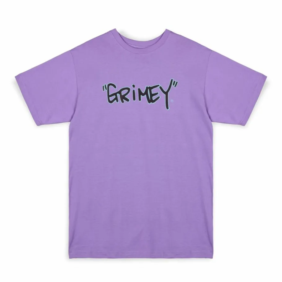 Grimey Camiseta The Tag Regular - Violet - Summer 23 Discount