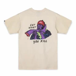 Grimey Camiseta The Toughest - Cream - Spring 23 Clearance