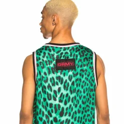 Grimey Camiseta Tirantes Yanga Mesh Tee Ss20 Green Cheap
