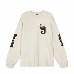 Grimey Camiseta Manga Larga. Tusker Temple - White - Fw23 Shop