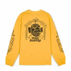 Grimey Camiseta Manga Larga "Lust Mantra" - Yellow - Fall 22 Best Sale