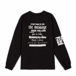 Grimey Camiseta Manga Larga "Iam" - Black - Fall 22 Clearance