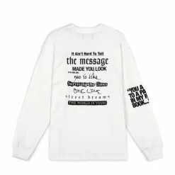 Grimey Camiseta Manga Larga "Iam" - White - Fall 22 Shop