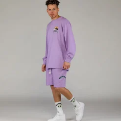 Grimey Camiseta Manga Larga Ufollow - Lilac - Spring 23 Store